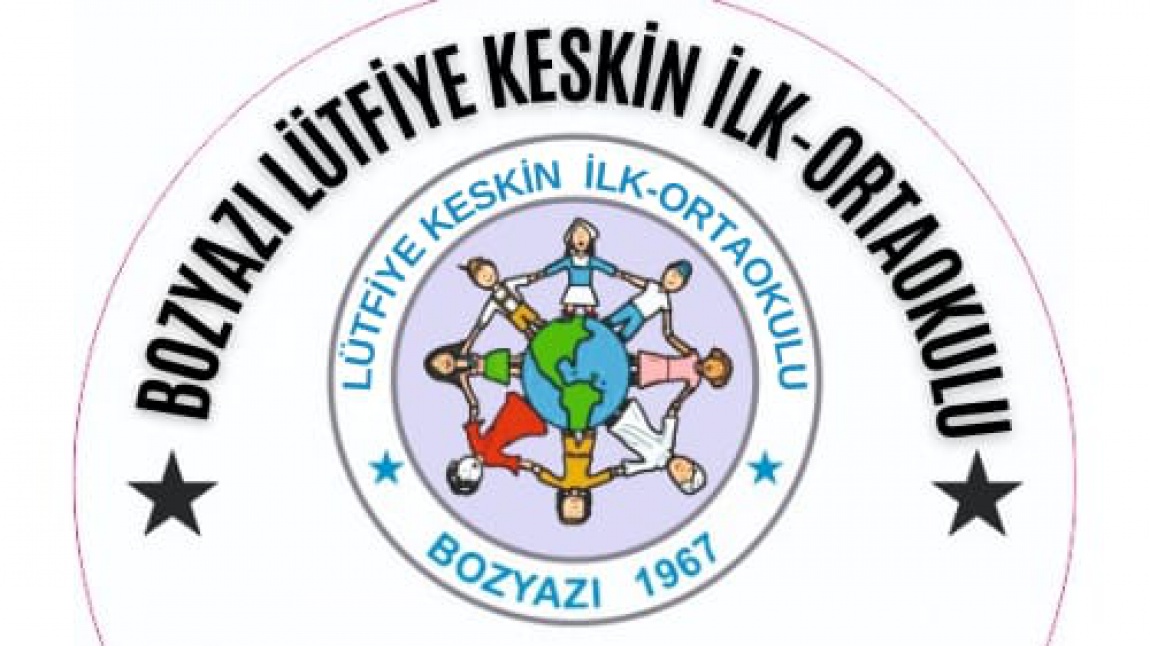 Okulumuzun Bozyazı Lütfiye Keskin İlk-Ortaokul Logosu